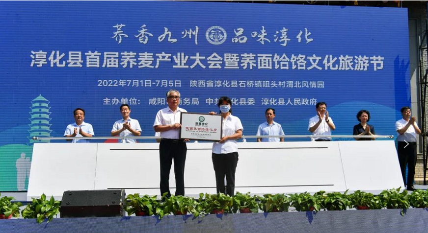 淳化縣首屆蕎麥產業(yè)大會暨蕎面饸饹文化旅游節(jié)盛大舉行